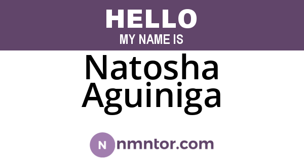 Natosha Aguiniga