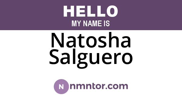 Natosha Salguero