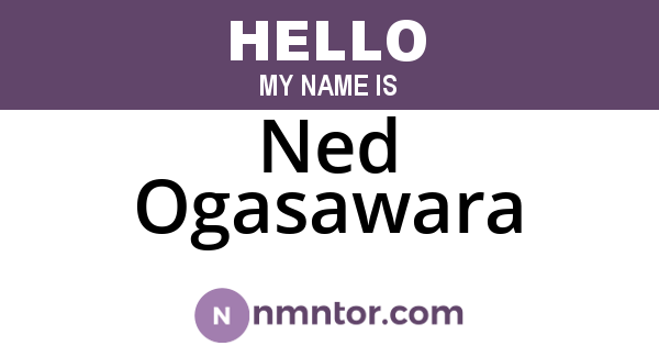Ned Ogasawara