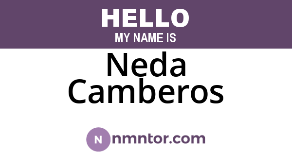 Neda Camberos