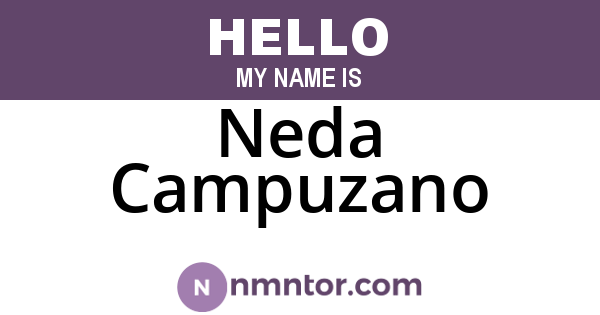 Neda Campuzano