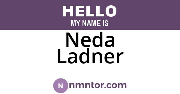 Neda Ladner