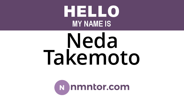 Neda Takemoto