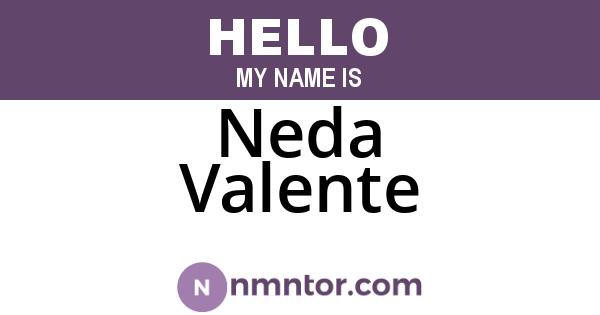 Neda Valente
