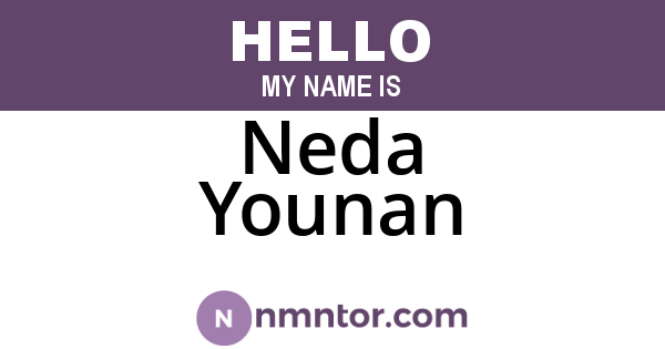 Neda Younan
