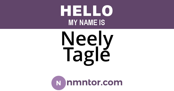 Neely Tagle