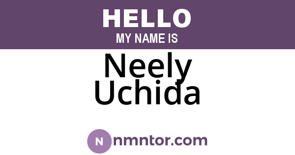 Neely Uchida