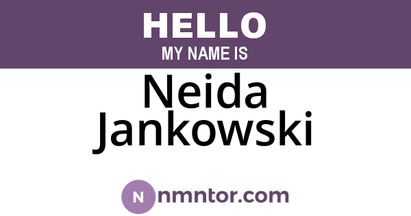 Neida Jankowski
