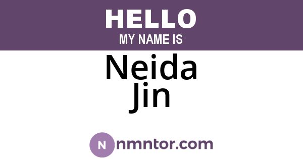 Neida Jin