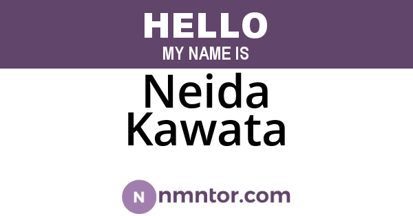 Neida Kawata