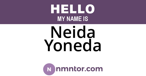Neida Yoneda