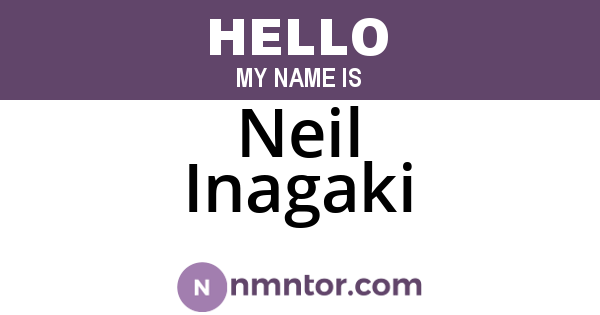 Neil Inagaki