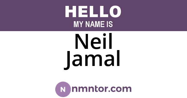 Neil Jamal