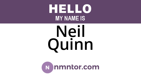 Neil Quinn