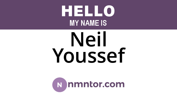 Neil Youssef