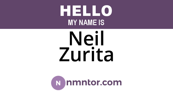 Neil Zurita