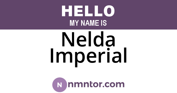 Nelda Imperial