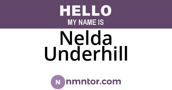 Nelda Underhill