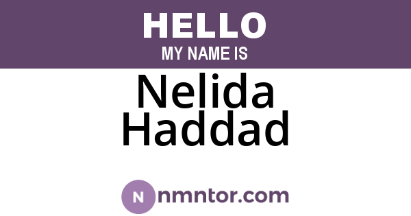 Nelida Haddad