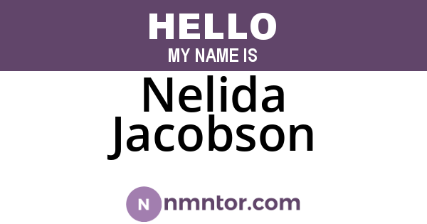 Nelida Jacobson