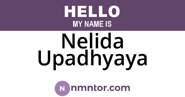 Nelida Upadhyaya