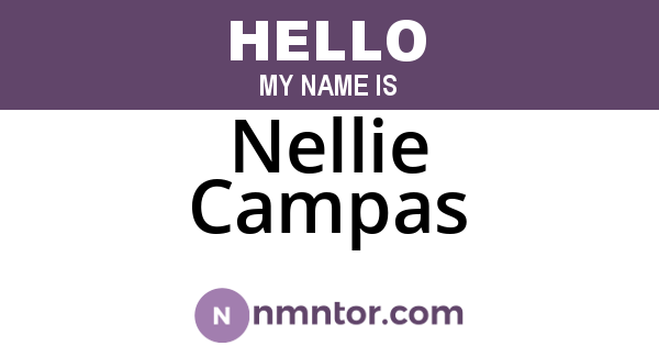 Nellie Campas