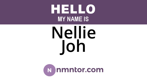 Nellie Joh