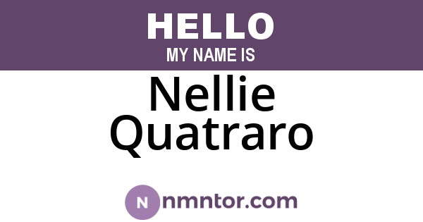 Nellie Quatraro