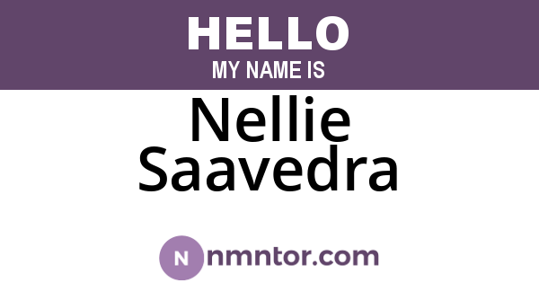 Nellie Saavedra