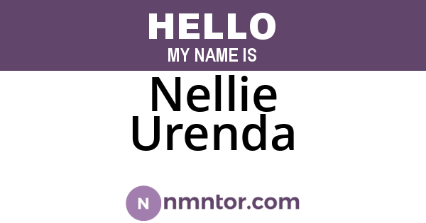 Nellie Urenda