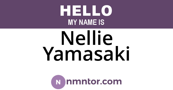 Nellie Yamasaki