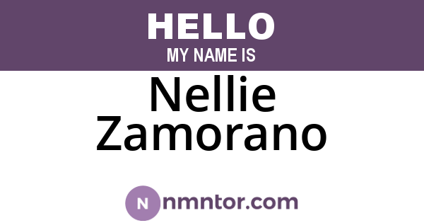 Nellie Zamorano