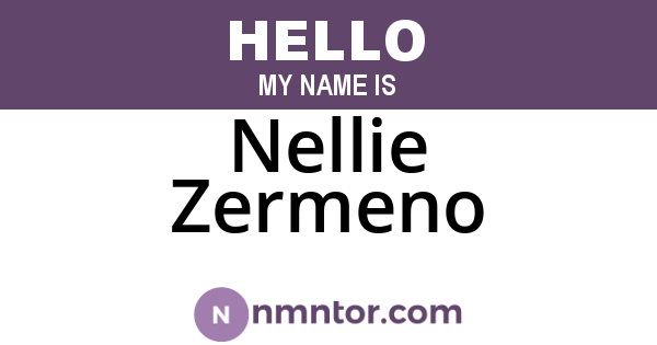 Nellie Zermeno