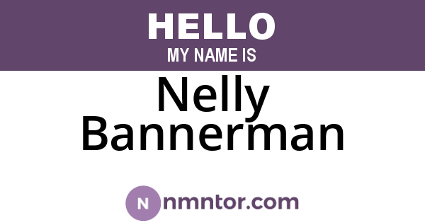 Nelly Bannerman