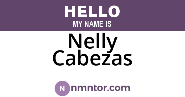 Nelly Cabezas