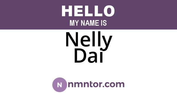 Nelly Dai