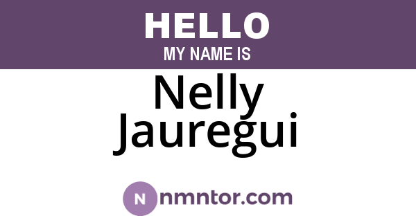 Nelly Jauregui