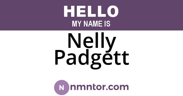 Nelly Padgett