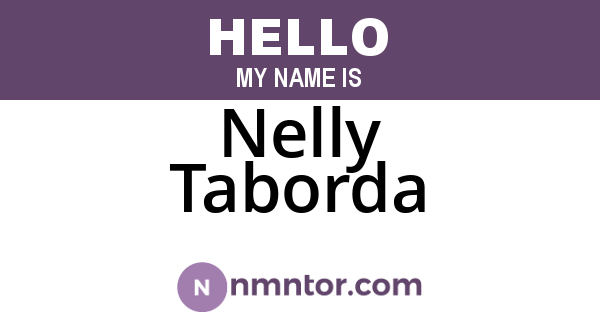 Nelly Taborda