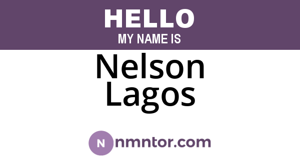 Nelson Lagos