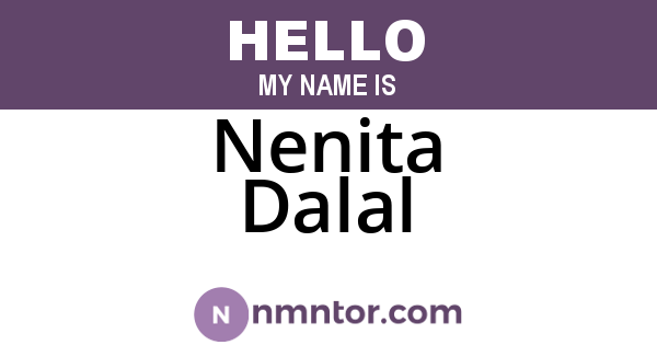 Nenita Dalal