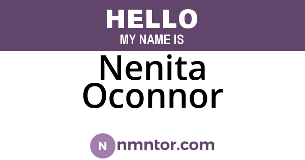 Nenita Oconnor