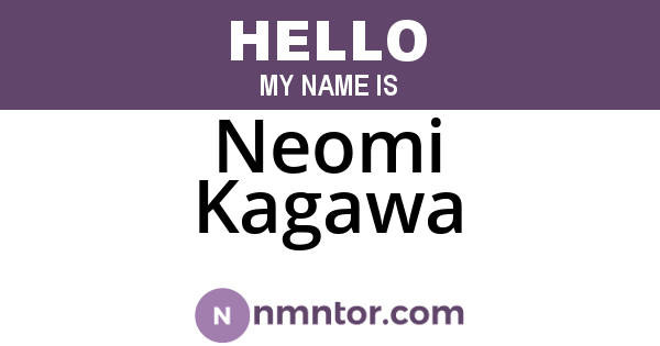 Neomi Kagawa
