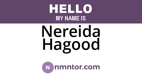 Nereida Hagood