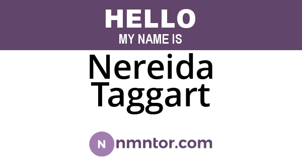 Nereida Taggart