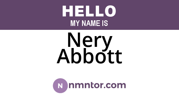 Nery Abbott