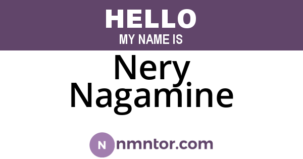 Nery Nagamine