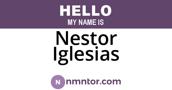 Nestor Iglesias