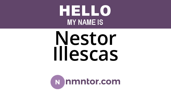Nestor Illescas
