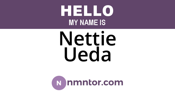 Nettie Ueda